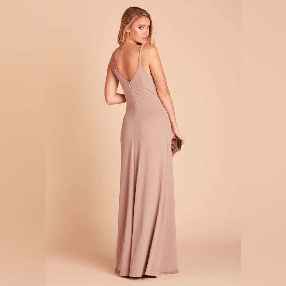 Birdy Grey Jay Taupe Maxi Dress Bridesmaid Formal Wedding Guest Gown Size XS - Picture 5 of 12